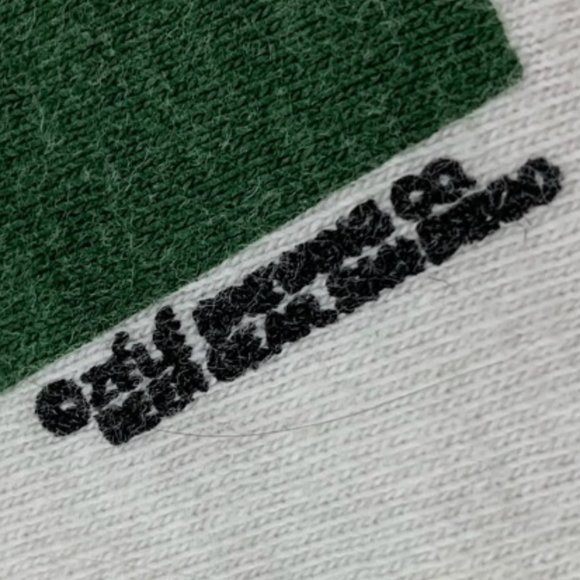 Vintage 90s Single Stitch Zele Panache Imported Beer Art Deco Waiter Pen… - Picture 9 of 16